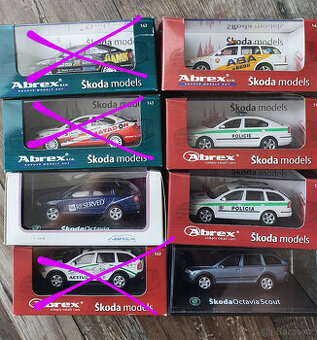 Modely Abrex Skoda Octavia 1:43