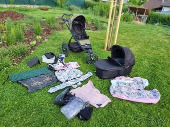 PRODÁM KOČÁREK THULE URBAN GLIDE 2+ PŘÍSLUŠENSTVÍ