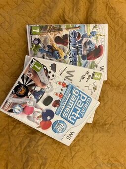 Prodám Originální Hry do Nintendo Wii 3 3 druhy