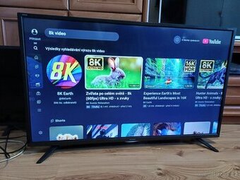 4K Smart TV SHARP 40BJ5E - 102 cm, dvbt2, WiFi