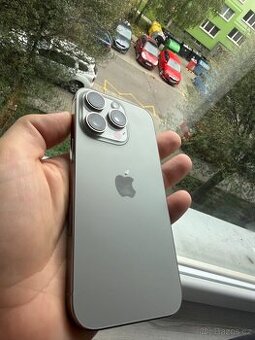 Apple Iphone 16 Pro, 256GB, titanium, TOP STAV