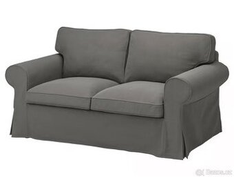 EKTORP 2místná pohovka, Hakebo tmavě šedá