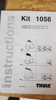 Thule zahradka Citroen Xsara