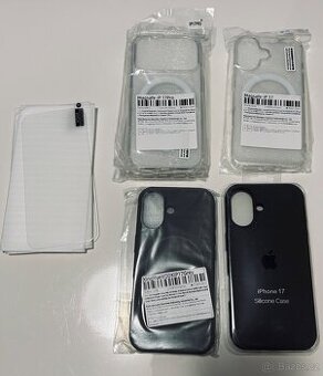 Obaly + sklá iPhone 17 / 17 Pro