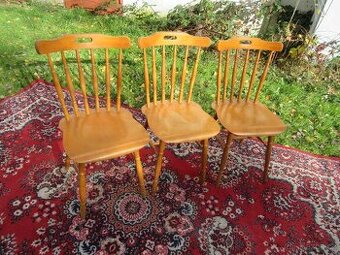 Nabízím retro židle Ton Ironica. Pevná konstrukce.  Jen co j