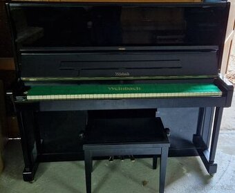 Černé piano Weinbach 125 - Petrof se židlí  REZERVACE