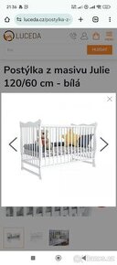 2x Postýlka s matrací + ...