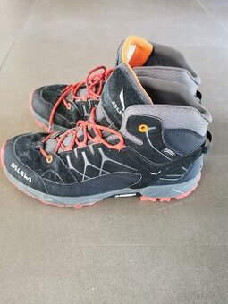 Boty Salewa Jr Alp Trainer MID GTX 64006-0928 Black Bergot - 1