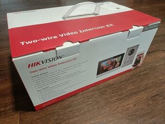 Nové HIKVISION KIS703Y 2drát sada interkom + dveře + vrata