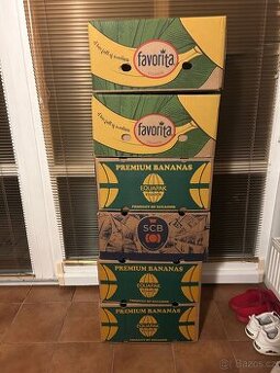 Daruji banánové krabice