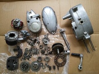 Jawa 20, 21, 23 ( Pionier, Mustang ) - motor