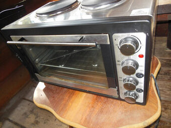 Trouba s grilem a dvouvařičem