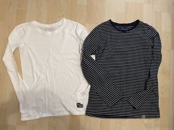 2x chlapecké tričko, vel. 158/164