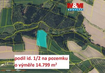 Prodej pole, 14799 m², Velké Poříčí - 1
