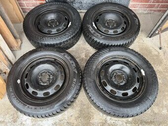 4ks plech 15" 5x100 zimní 82% O1, G4