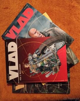 Nabízím komiksy VLADAN 4 díly V. Swolfs pěkný stav
