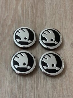 Středové krytky kol Škoda 56mm