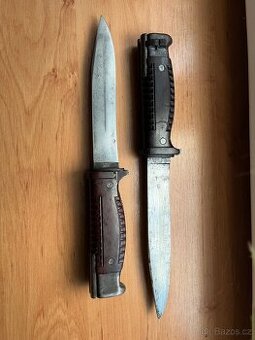 Vzácný německý bodák SG42, SG-42, WH, SS, WL