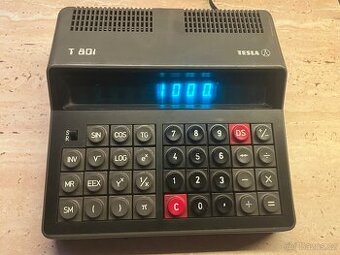 Tesla T801 – retro vědecká kalkulačka / ČSSR