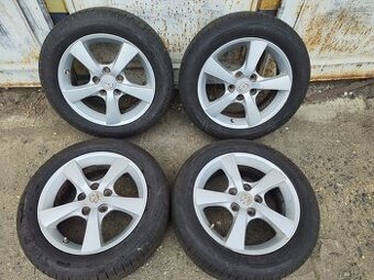 16"letní alu sada 5x114 origo Mazda 3 BK 6 5 205/55 Dunlop