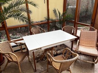 Bambusový zahradní set