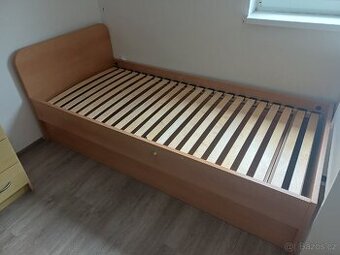 Kvalitní postel Intena s úložným prostorem
