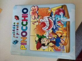 Knížka puzzle Pinocchio