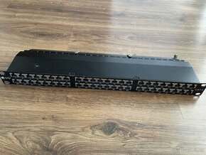 Patch panel 48 port cat 6 stíněný