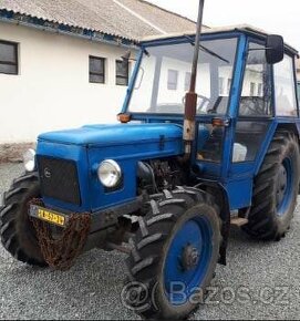 Traktor Zetor -5748,1973+vlek P53S