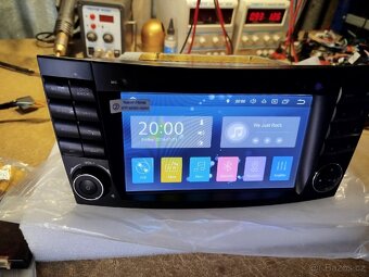 Android autorádio navigace mercedes w211 e class