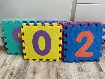 Pěnové puzzle, 10 ks