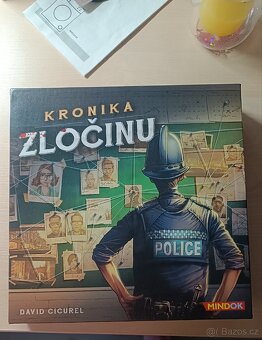 Společenská hra Kronika zločinu