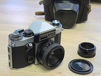 Praktica Super TL + objektiv 55/2,8 + makro - 1