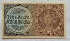 Jedna koruna/Eine krone 1940