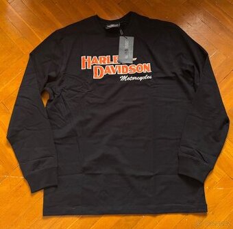 Pánská mikina s nápisem Harley Davidson