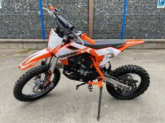 Pitbike Zuumav S3 125cc 14/12 (poloautomat) - oranžová