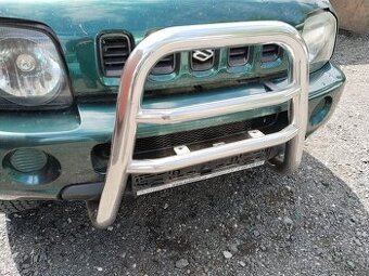Suzuki Jimny - nerez přední rám - nášlapy -