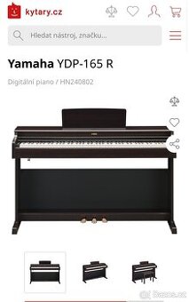 Yamaha YDP-165 R