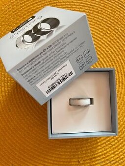 CUBE1 Smart Ring bílý velikost 9 (19,2mm)