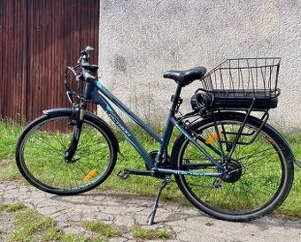 Trekingové elektrokolo Lectron Altezza tyrkys