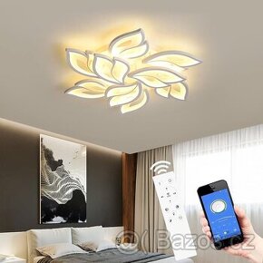 Nové LED stropní svítidlo stmívatelné - 9 listů