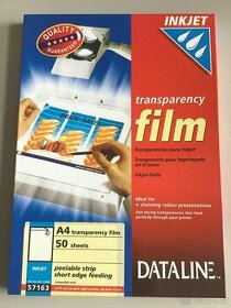Transparentní fólie