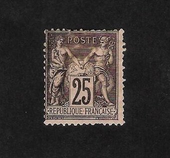 poštovní známka Francie - Mi: 80 (r. 1886)
