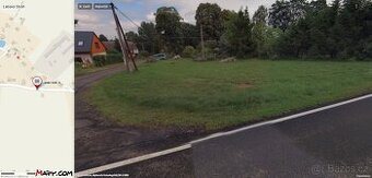 Pozemek u hlavní silnice Labská Stráň