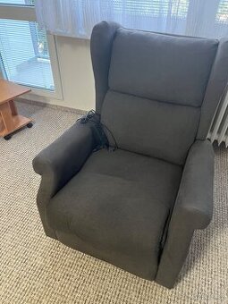 Relaxační elektrické polohovací křeslo