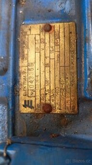 Motor sg132m4; 7,5kw; třífázový asynchronní