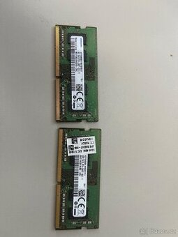 Paměti DDR3 / DDR3L SO-DIMM – 2× 4GB + 1× 2GB