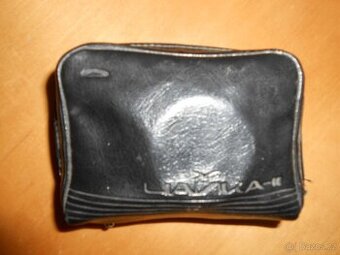 Starý sovětský fotoaparát ČAJKA II s pouzdrem - použitý