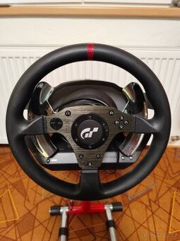 Thrustmaster T500RS, pedály T3PA Pro, wheelstand