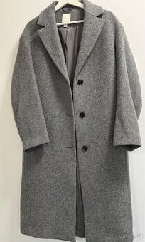 Prodám dámský kabát H&M, velikost S, šedá barva